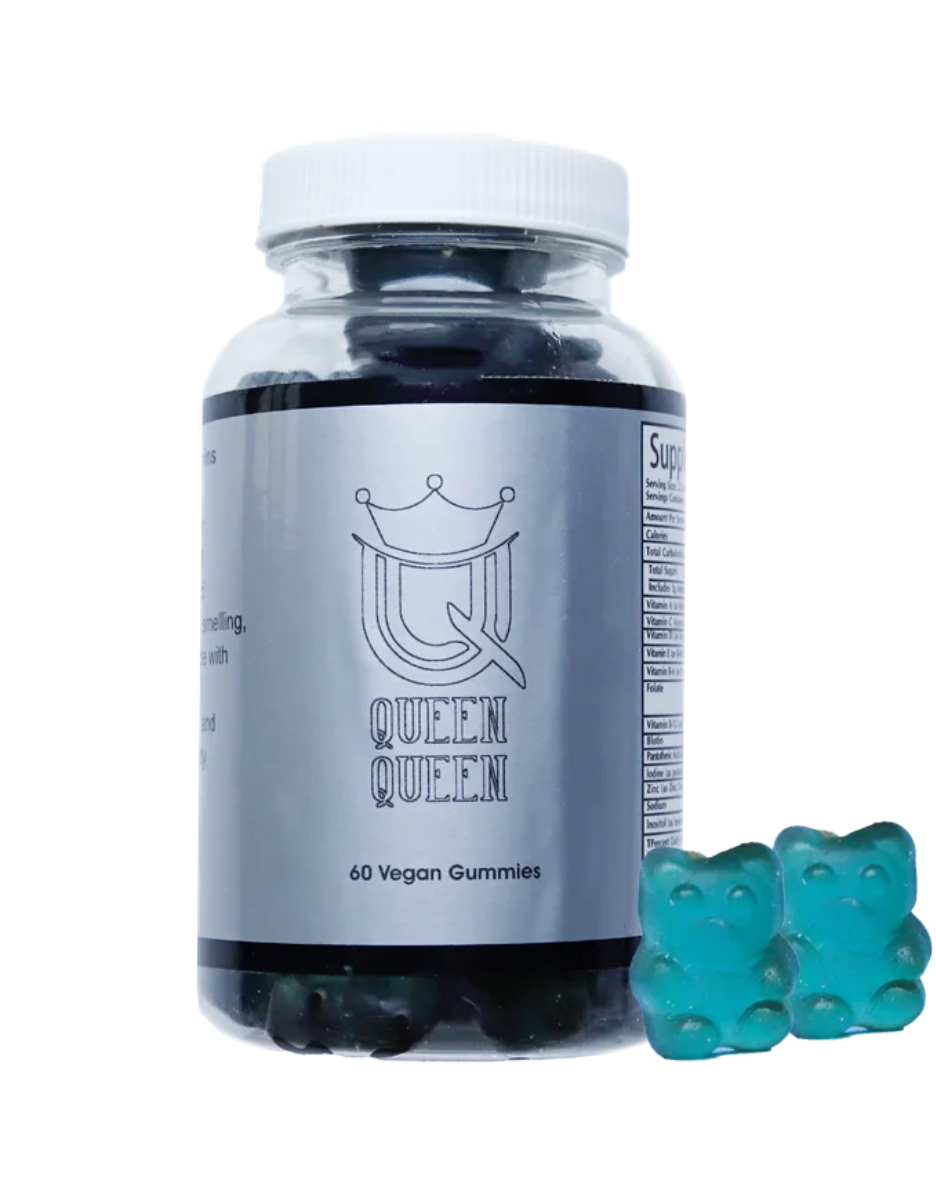 مکمل پاستیل ضد ریزش کویین کویین QUEEN QUEEN 60 VEGAN GUMMIES
