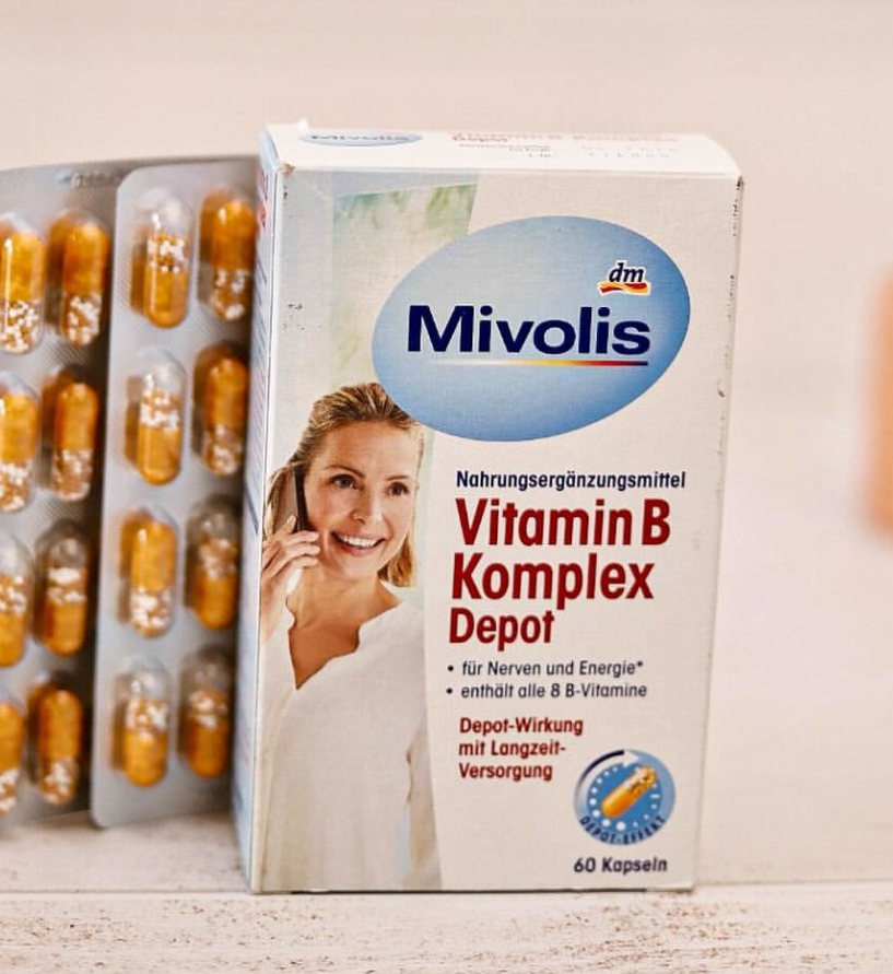 کپسول ویتامین ب کمپلکس Mivolis Vitamin B Komplex depot