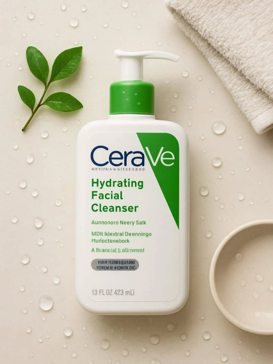 ژل شستشو و آبرسان قوی سراوی Cerave پوست خشک و نرمال423 میل