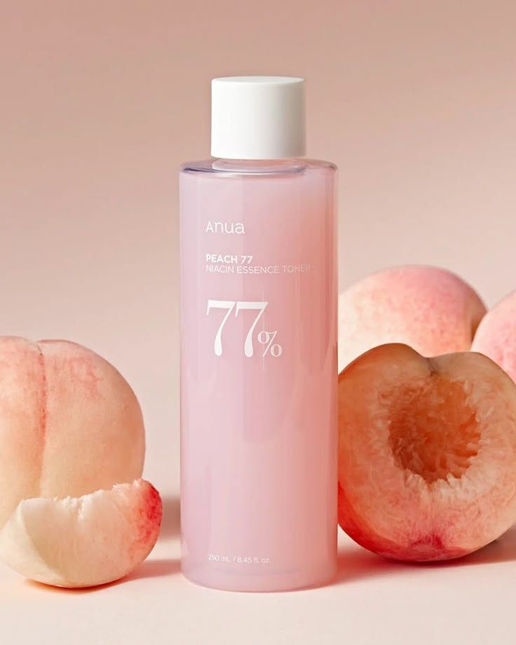 تونر مرطوب کننده و روشن کننده هلو آنوا anua peach 77% niacin