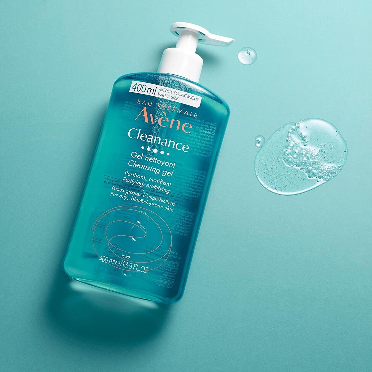 ژل شستشوی صورت اون پوست چرب و مختلط avene cleanance gel
