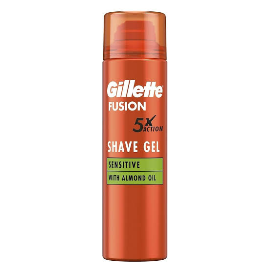 ژل اصلاح صورت ژیلت پوست حساس فیوژنGillette Fusion ۲۰۰ میل