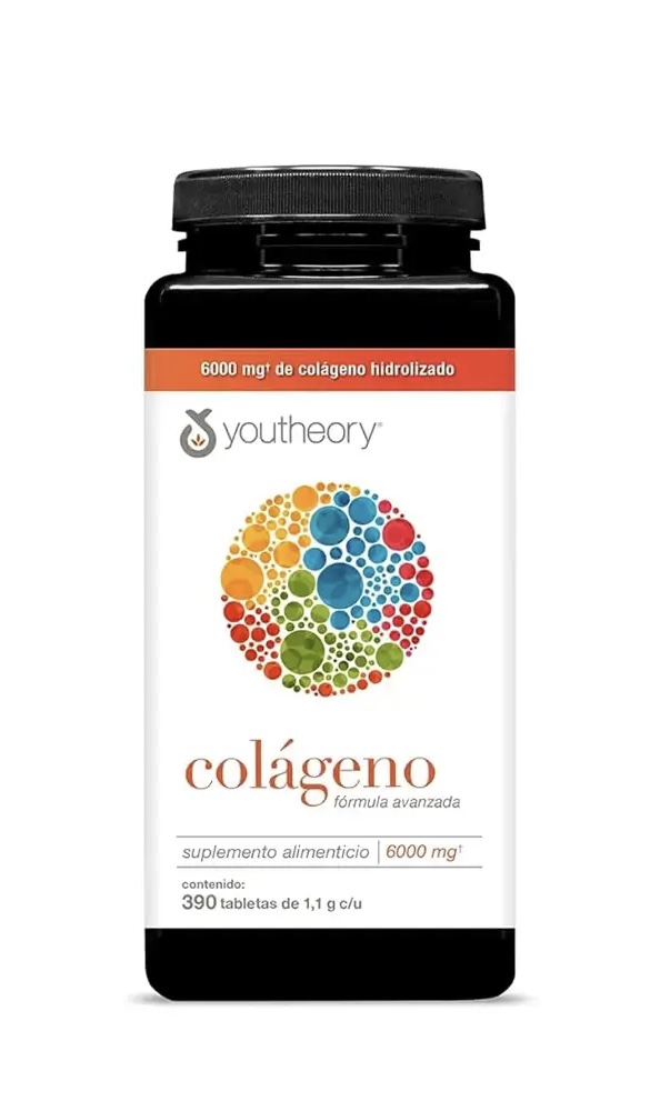 کلاژن ۳۹۰ عددی یوتئوری حاوی بیوتین و ویتامین سی Collagen Youtheory